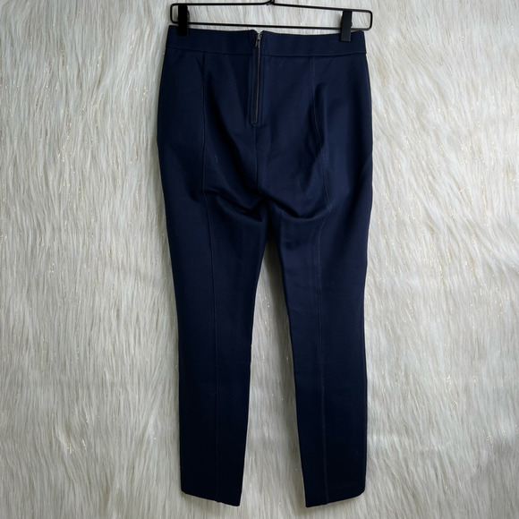 J.Crew Womens Pixie Cropped Skinny Pants Blue Low Rise Petites Medium PM New - Picture 4 of 10